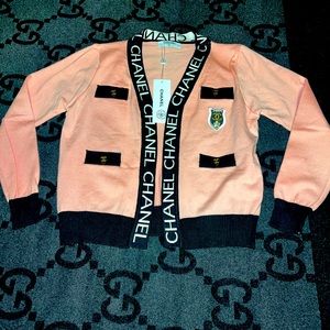 New peach color Cc cardigan